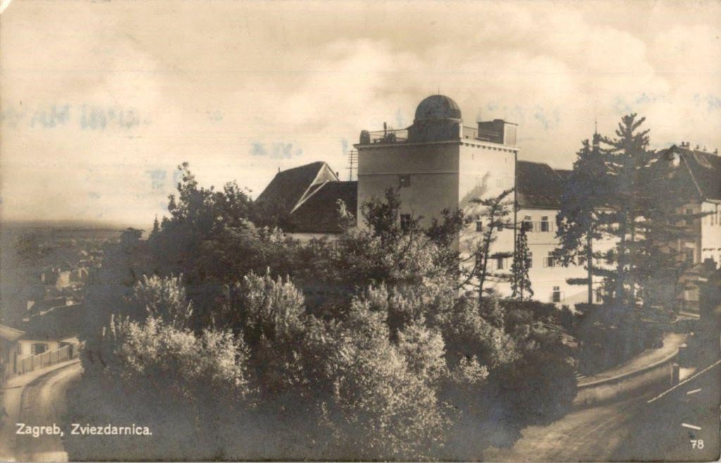 Gornji grad. Zvjezdarnica 1925. godine